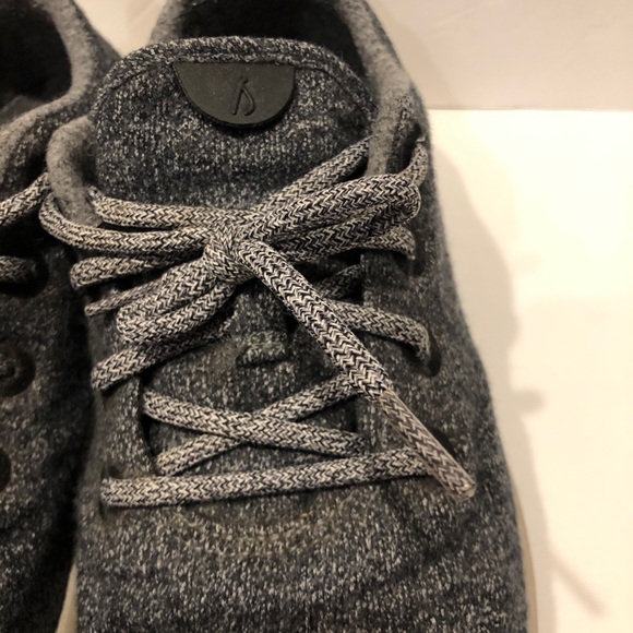Allbirds Shoes Mens 12 Gray Wool Runners Mens Grey - Picture 6 of 11